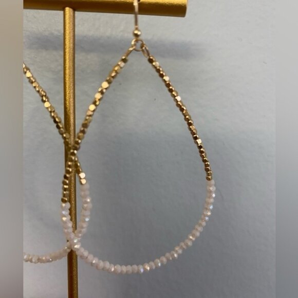 Boho Waterdrop Shaped Earrings - Picture 3 of 3